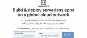 Cloudflare让旗下Worker用户，也能自订workers.dev子网域名称