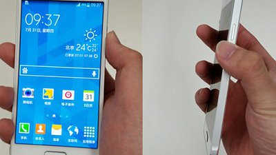 Samsung Galaxy Alpha 金属机再流出：手感似加了金属 Bumper