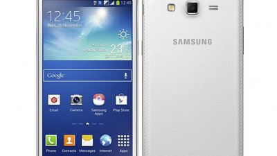 5.25 吋中阶机 Samsung Galaxy Grand 2 登场：承传 Galaxy Note 3 设仿皮纹机背
