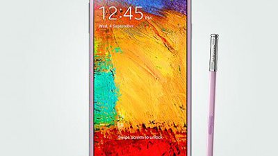 Samsung Galaxy Note 3 粉红色登场