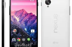 全白还是熊猫机？另一 Nexus 5 官方图流出