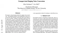 脸书用非监督式学习，让AI在半小时内学会转换歌手声音