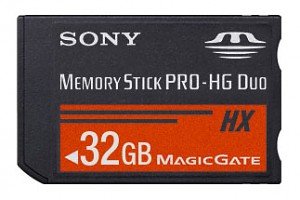 更高容量、更快速度：Sony 32GB Memory Stick PRO-HG Duo HX