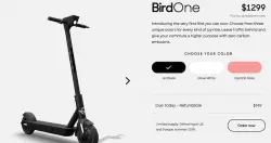不只租用，共享电动滑板车新创Bird开始销售新款滑板车