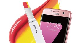 三星推 Galaxy S7 霓光粉新色登场 买就送兰芝双色唇膏、LINE 背盖