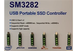 慧荣科技推出首款单芯片可携式SSD主控芯片解决…