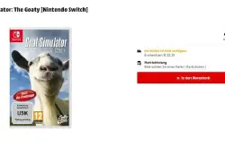 德国零售商泄露《模拟山羊》Switch实体版_游戏