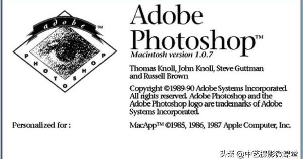 Photoshop历年版本 你用过几个？