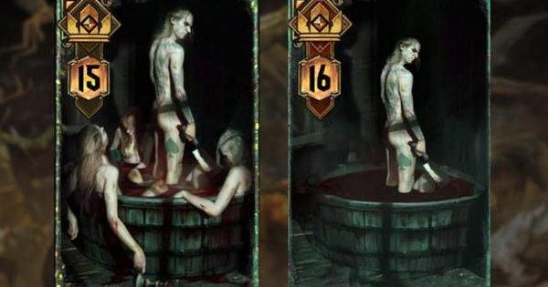 《巫师：昆特牌》也遭和谐 果女尸体没了玩家吐槽_浴缸