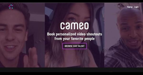 让名人为你录制视讯贺卡 Cameo完成5000万美元B轮融资