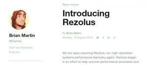 推特开源高分辨率遥测解决方案Rezolus