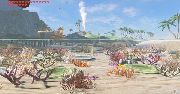 细致入微《旷野之息》玩家通过Bug展现水下美丽景色_塞尔达