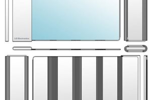 LG新设计专利曝光，可以将屏幕“卷”起来