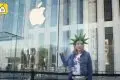 全球最著名苹果店重新开业 访问量超过自由女神像