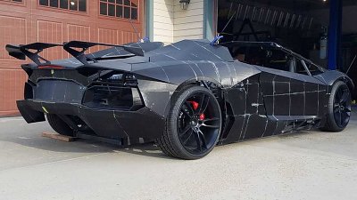 【Lamborghini Aventador】有片‧美父子 3D 打印大牛超跑　识行识叫像真度极高
