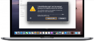 苹果公证机制导致LibreOffice无法在macOS Catalina开启