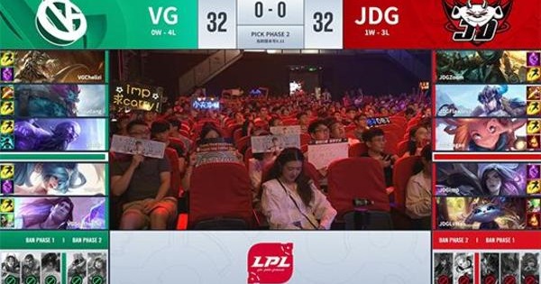 LOL-LPL：VG上单奎因零作用 JDG完美运营2-0轻取VG收获二连胜_卡莎