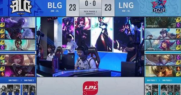 LOL-LPL：LNG中期节奏迷失 BLG2-1终结LNG四连胜_瑞兹