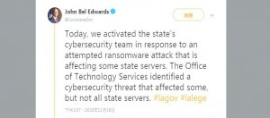 路易斯安那州遭勒索软件攻击，部分服务器停摆