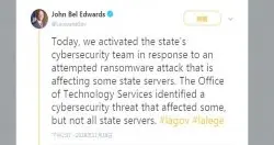 路易斯安那州遭勒索软件攻击，部分服务器停摆