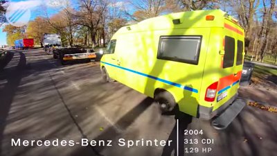 【有片】以时间拯救生命！德国救护车“无限速”测试曝光