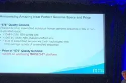 全基因组测序成本仅1000美元 华大发布高精度基因组标准
