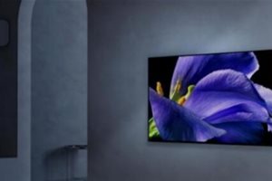 入手索尼A9G 4K OLED智能电视 体验真正的“音…