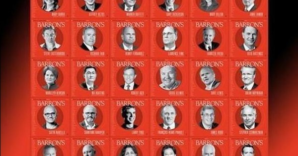 巴伦周刊评出全球TOP30 CEO 马化腾上榜