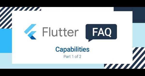 Flutter 您需要知道的知识点 | FAQ・第四期_应用
