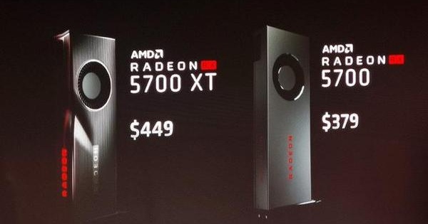 效能炸裂逆袭英伟达 AMD释出5700系列显卡