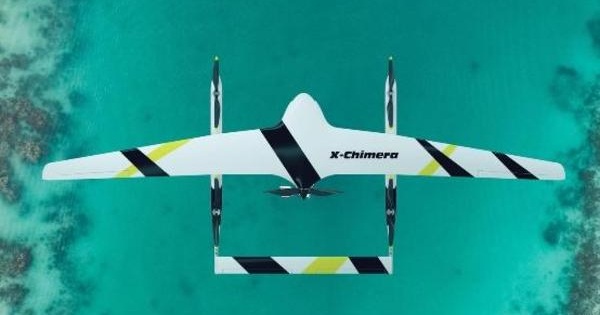 4小时 傲势X-Chimera 纯电动工业级无人机驶入超长航时