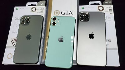AMAZINGthing iPhone 11 蓝宝石镜头保护贴登场：仅次钻石硬度获 GIA 认证