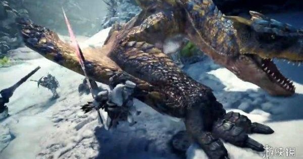 E3：《怪猎世界》冰原DLC预告、演示 讨伐轰龙展示_怪物