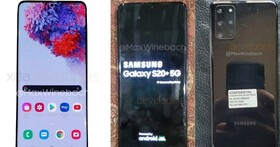 三星下一代旗舰Galaxy S20+真机完整披露：120Hz屏幕更新率、超音波屏幕下指纹辨识、耳机孔被取消