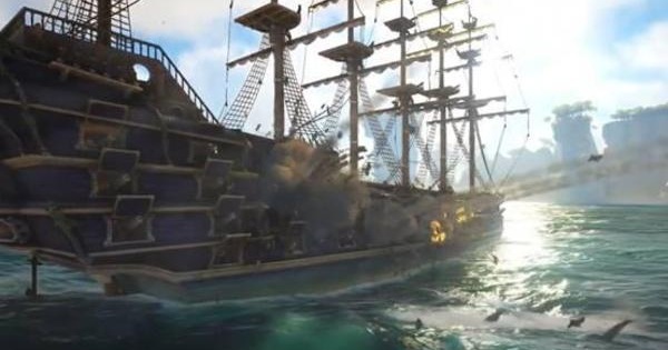 海盗游戏《ATLAS》国人联盟再出佳绩 击沉日本部落SNC的大船