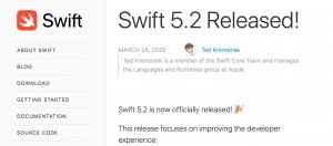 Swift 5.2改进编译器诊断功能，提供用户更有用的错误讯息