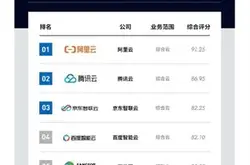 中国云计算厂商榜单揭晓，中国电科云位列前十
