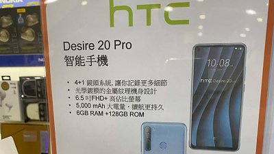 【行情速递】HTC Desire 20 Pro 迅速抵港：一出即减