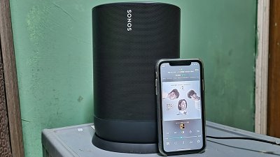 Sonos Move 无线智能喇叭声音评测：分量与音质成正比