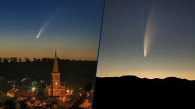 肉眼可见！明亮新彗星掠过东北天空