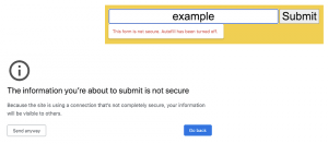 Chrome 86将试图拦阻以不安全网页表单传送资讯