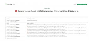 Cloud周报第78期：CenturyLink网络中断造成全球网络流量下降3.5%，影响亚马逊、推特等服务