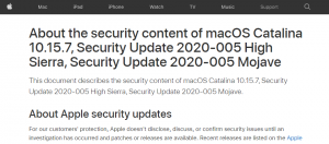 苹果修补macOS Catalina、旧版MacOS的任意程式码执行、沙箱漏洞