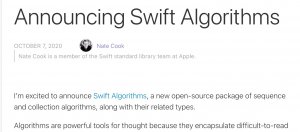 Swift释出开源算法套件