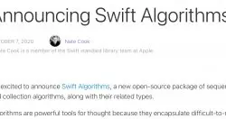 Swift释出开源算法套件