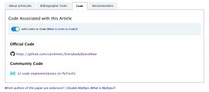 论文预印本网站arXiv开始提供论文相关程式码