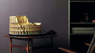 罗马一天砌成！LEGO 斗兽场 9,000 块冠历史