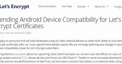 Let's Encrypt解决旧款Android手机凭证到期的问题