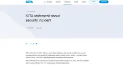 航空IT服务业者SITA遭骇，多家航空公司用户资料外泄