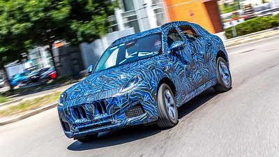 Maserati 第二部小型 SUV原型曝光！预计年尾发表